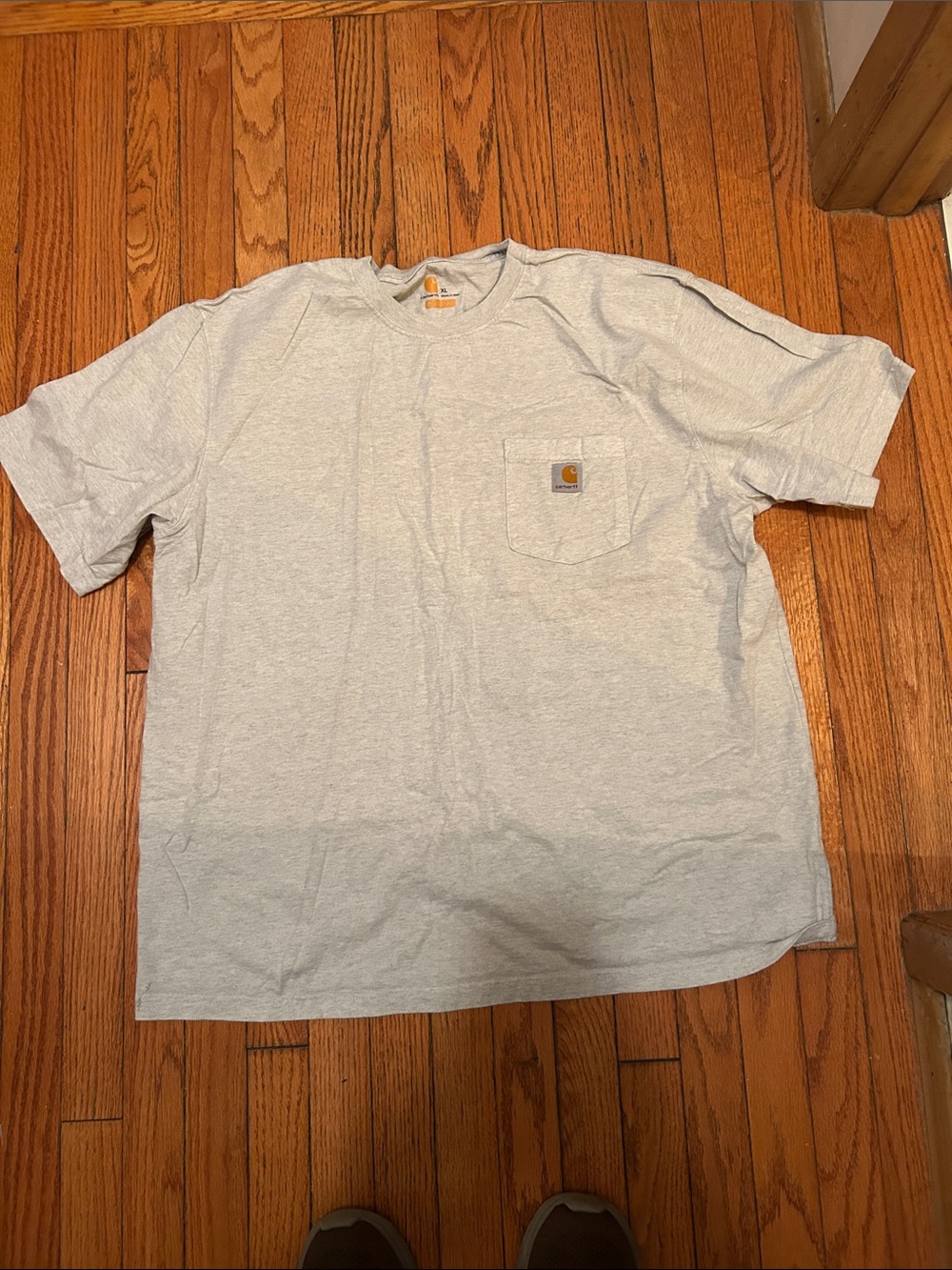 Carhartt Men’s Pocket Tee — Light Gray